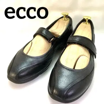 에코 천연 가죽 스트랩 멜리 제인 건강 신발 와이드 외반모지 23.0cm
