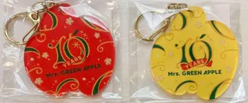 Mrs. GREEN APPLE 10주년 키링 2개 세트