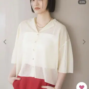 시어치킨 니트 가디건 아파트 바이 로리즈