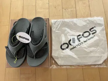 OOFOS OORIGINAL OLIVE M6/W8 오리지널 백 포함
