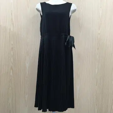 콩트와르 데코토니에 슬리브리스 원피스 F0722B04