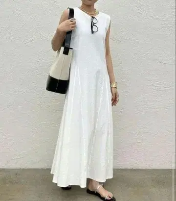 Loungedress 라운지 드레스 원피스 화이트