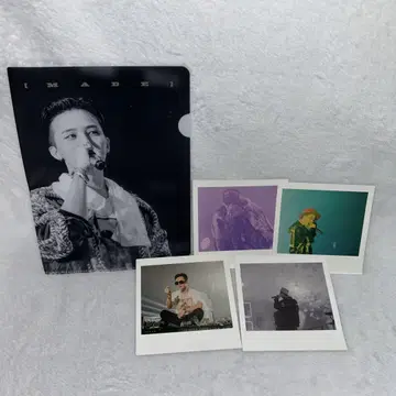 BIGBANG G-DRAGON 폴라로이드&클리어 파이어