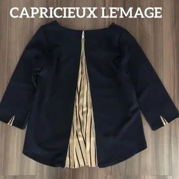 카프리슈 레마쥬 CAPRICIEUX LE'MAGE 네이비 상의