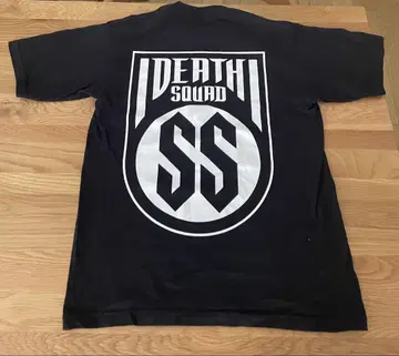 DEATH SQUAD 티셔츠 블랙 화이트