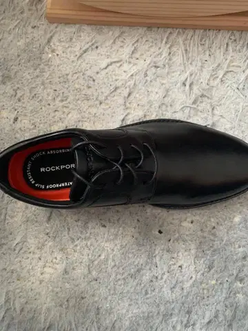 새상품 락포트 블랙 신발 8.5W 26.5cm
