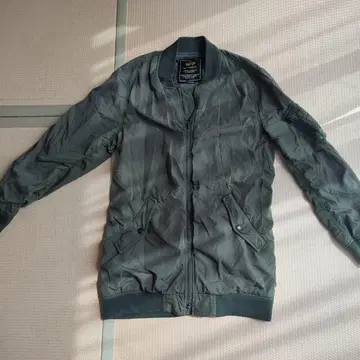 ALPHA INDUSTRIES 봄버 자켓 그레이 M