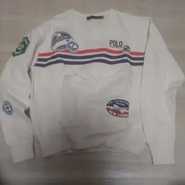 Polo Ralph Lauren 패치워크 맨투맨 트레이닝복 미사용