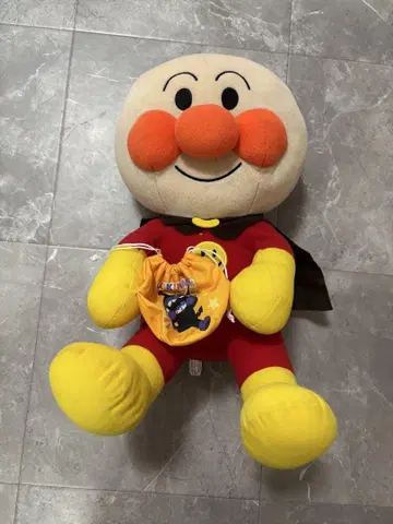 호빵맨 봉제 인형 빅 망토 포함
