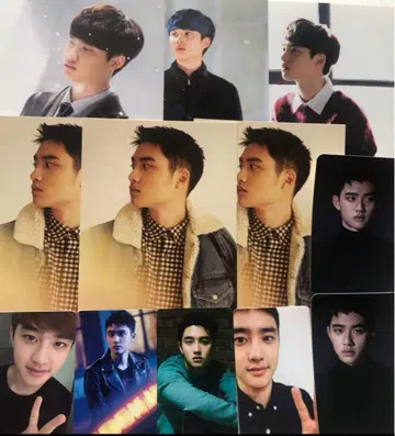 EXO 디오 D.O. 묶음 판매 트레이딩 카드 엽서 세트