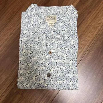 새상품 L.L. BEAN 엘엘빈 오픈 카라 셔츠 쉘