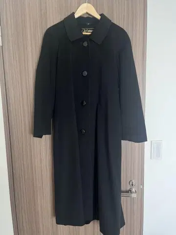 컨디션 최상급 고급 캐시미어 100% 롱 코트 JWCA 제작
