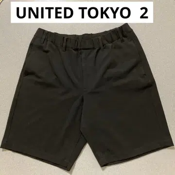 UNITED TOKYO 블랙 숏 팬츠 사이즈 2