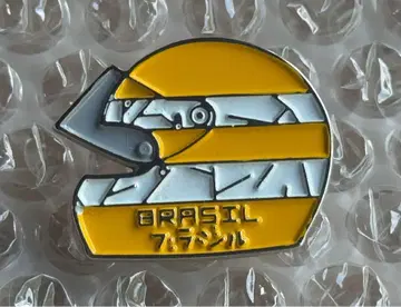 귀중품! 오사카 간사이 엑스포 브라질관 헬멧 핀즈 스태프 핀 핀 배지