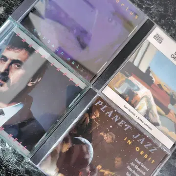 재즈 CD 4장 세트 묶음 판매 재즈 CD 앨범 90년대 레트로 명반