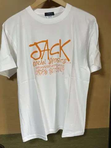 JACK OCEAN SPORTS 티셔츠 (화이트/블랙)