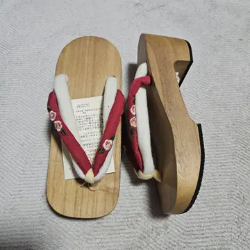 일본 나막신 보관품 니이시카