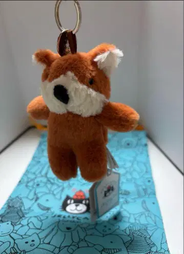 Jellycat 여우 키링 봉제 인형