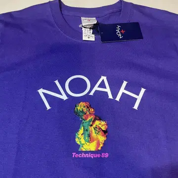 새상품 NOAH 티셔츠 노아 퍼플 S