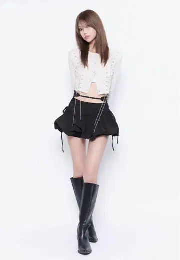 더레드스레드 S 스트랩 발룬 스커트 S