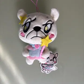오모리 야스코 봉제 인형 별 모양 장식 포함