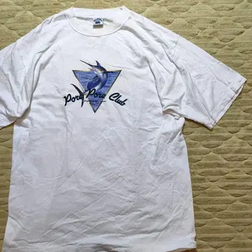 싱글 스티치 반팔 티셔츠 화이트 구제 의류 SHIRT