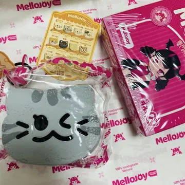 mellojoy 스퀴즈 구구 토스트 고양이 그레이 새상품 멜로조이