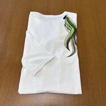 90년대 샨티 7부 소매 자수 티셔츠