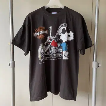 Hanes 헤인즈 SNOOPY 스누피 Bootleg 할리