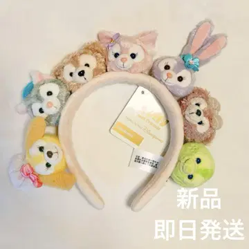 홍콩 디즈니 한정판 더피와 프렌즈 머리띠