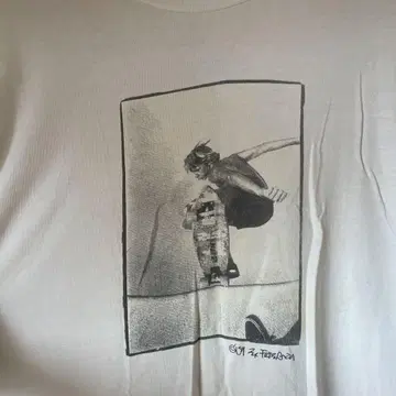 80s 90s Hanes J 아담스 티셔츠 프리드먼 사진