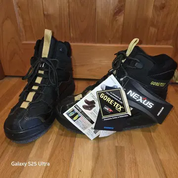 신상품 미사용 GORE-TEX 컷 러버 핑 펠트 신발 리미티드 프로