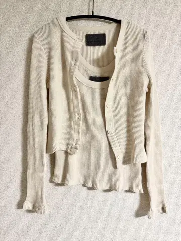 R.H. Vintage 와플 원단 앙상블
