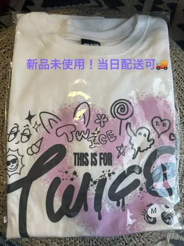 미사용 새상품! THIS IS FOR 라이브 티셔츠 M 사이즈