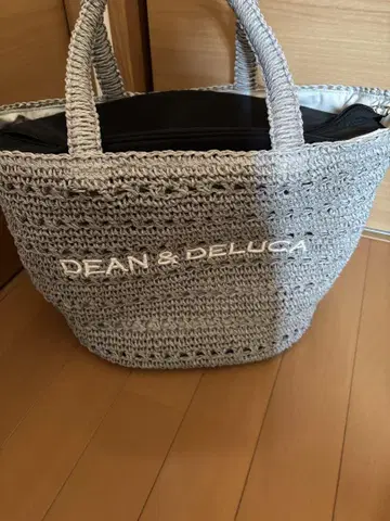 DEAN & DELUCA 그레이 토트백 M 사이즈 보냉백 포함