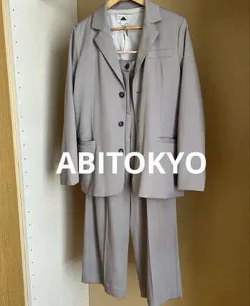 ABITOKYO 그레이 팬츠 셋업 M