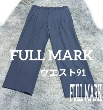 Full Mark 네이비 슬랙스 허리 91 풀마크 팬츠 빅 사이즈