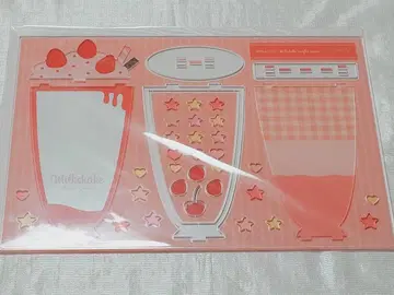 후쿠야 아크릴 프레임 베스트 컬렉션 밀크 쉐이크 레드