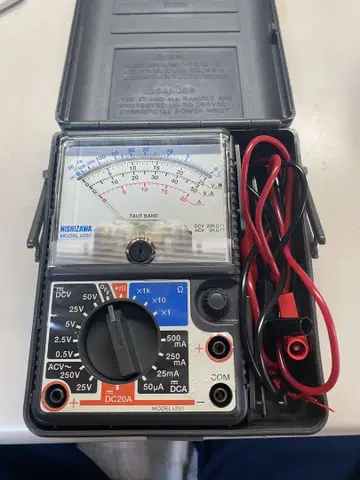 NISHIZAWA 5250 테스터 전자 공작