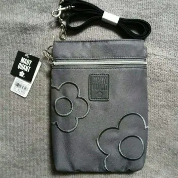 sale 새상품 MARY QUANT 마리 콴트 스마트폰 숄더백 그레이