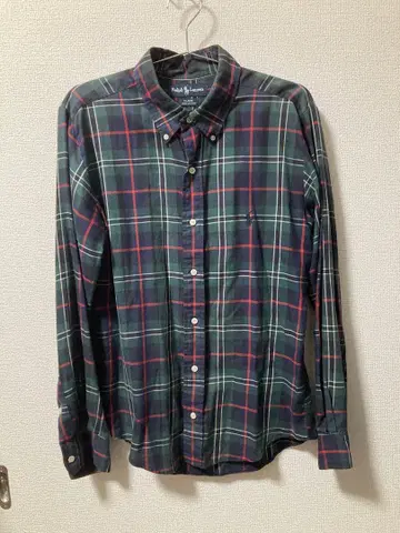 Ralph Lauren 체크 무늬 긴팔 셔츠