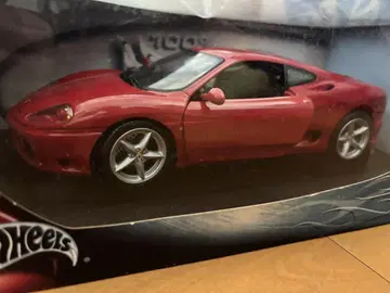 핫휠 빨간색 페라리 360 Modena 1/18