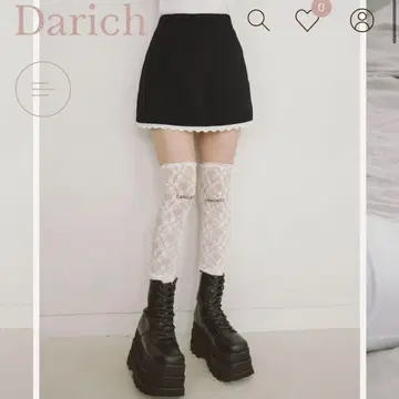 Darich 포켓 리본 미니 스커트