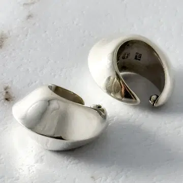 레어 GEORG JENSEN 126B 이어 커프 실버 925S