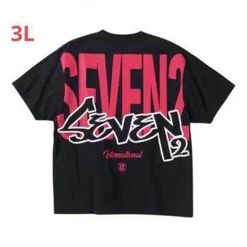 SEVEN2 천축 반팔 티셔츠 ngxj9