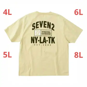 SEVEN2 천축 반팔 티셔츠 hfxt4