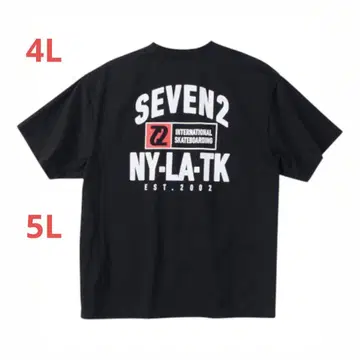 SEVEN2 천축 반팔 티셔츠 afe4