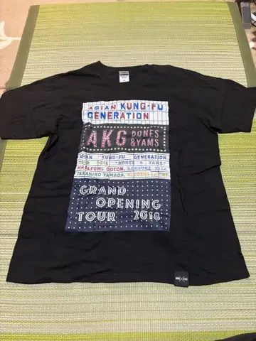 AKG GRAND OPENING TOUR 2016 티셔츠