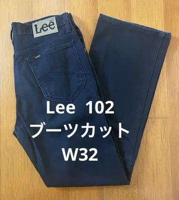 Lee 102 부츠 컷 W32 일본제 블랙