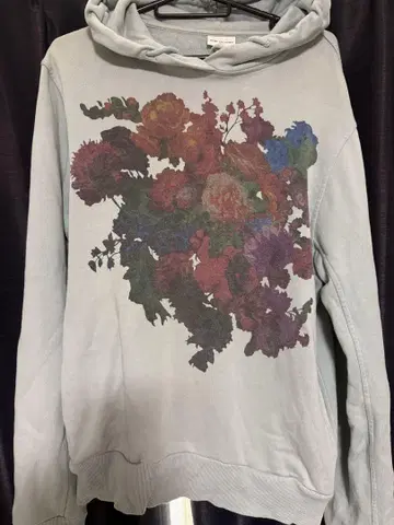 DRIES VAN NOTEN 플라워 프린트 맨투맨 후드티
